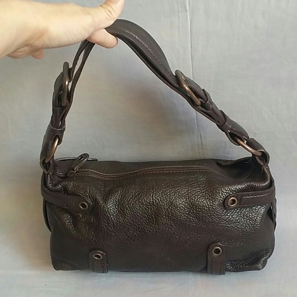 Francesco Biasia Purse Shoulder Handbag Leather